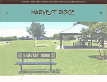 Tablet Screenshot of harvestridgehoa.org